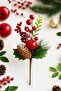 Christmas Pine Tree Ornament Kokina Big Apple Cone - 5