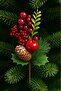 Christmas Pine Tree Ornament Kokina Big Apple Cone - 6