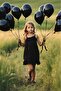 Black Latex Balloons 20 Pieces 12 Inches - 5