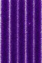 New Year's Pine Tree Ornament Glitter 2 m Purple - 2