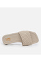 Women's Beige Pedestrian Slippers - 4