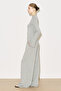 Easy Wide Comfortable Pants Gray Melange - 7