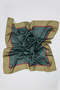 Patterned Medium Size Satin Scarf Merci - 3
