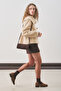 Isabel Kisa Kaşe Jacket Beige - 3