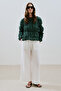 Linen Tie-Up Pants Ecru - 3