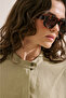 Linen Bomber Style Shirt Stone - 6