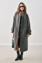 Rai Oversized Anthracite Coat