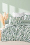 Eucalyptus Double Duvet Cover Pique Set - 7 Piece Dowry Set