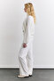 Soft Textured Sweater Ecru - 5