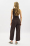 Classic Wide-Leg Short Pants Brown - 4