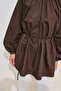 Balon Kol Belted Tunic Brown - 5