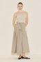 Asymmetric Ke Belt Skirt Stone - 5