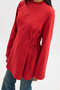 Belden Tie-Up Long Sleeve Tshirt Red - 3