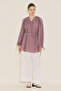 Tunic with Binding Details Pink - 5