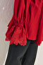 Lace Sleeves Edition Bluz Red - 5