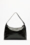 Crocodile Leather Tote Bag Brown - 6