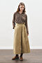 Skirt-Like Pants Camel
