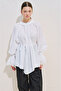 Lace Sleeves Edition Blouse Ecru - 3