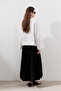 Linen Single Button Bluz Ecru - 7