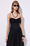 Tightened Corset Dress Black - 4