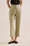 Linen Classic Pants Stone - 5
