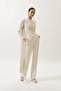 Bluz İnci̇ with Cloak Detail