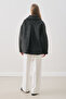 Boucle Double-Breasted Coat Black - 7