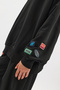 Oversize Label Sweatshirt Black - 5