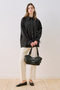 Elena Large Buckle Bag Black - 5