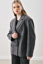Norris Wool Blazer Jacket Gray Check - 7