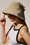 Bucket Lace-Up Hat Camel - 4