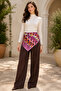 Striped Stripe Pattern Scarf Bandana 70X70 cm
