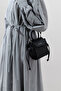 Mini Bag with Canvas Cover Black