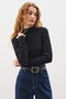 High Neck Body Black - 4
