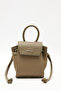 Mini Bag with Canvas Cover Brown - 4