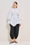 Lace Sleeves Edition Blouse Ecru - 6