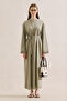 Embroidered Comfortable Dress Adaçayi