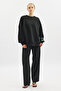 Classic Pleated Trousers Black - 2