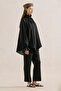 Gi̇peli̇ Linen Balloon Sleeve Blush Black - 6
