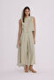 Modal Pleated Wide Pants Çağla - 2