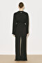 Easy Belted Comfortable Blouse Brown - 7