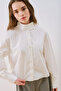 Bomber Style Shirt Ecru