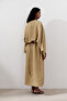 Linen Wide Tie Dress Blind - 8