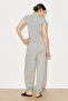 Easy Sleeveless Blouse Gray Melange - 6
