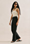 Classic Long Wide-Leg Pants Black - 3