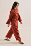 Linen Design Tie-Up Jacket Tile