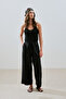 Chain-Up Trousers Black - 4