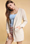 Women's Beige-Khaki 2-Pack Seasonal Knitwear Cardigan - 2