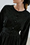 Brode Buttoned Dress Black - 4