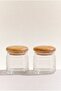 Wooden Lid Jar 9 cm - 2